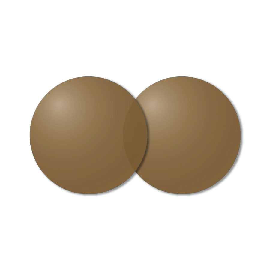 Sunglasses Lens (Color: Brown) 1pair